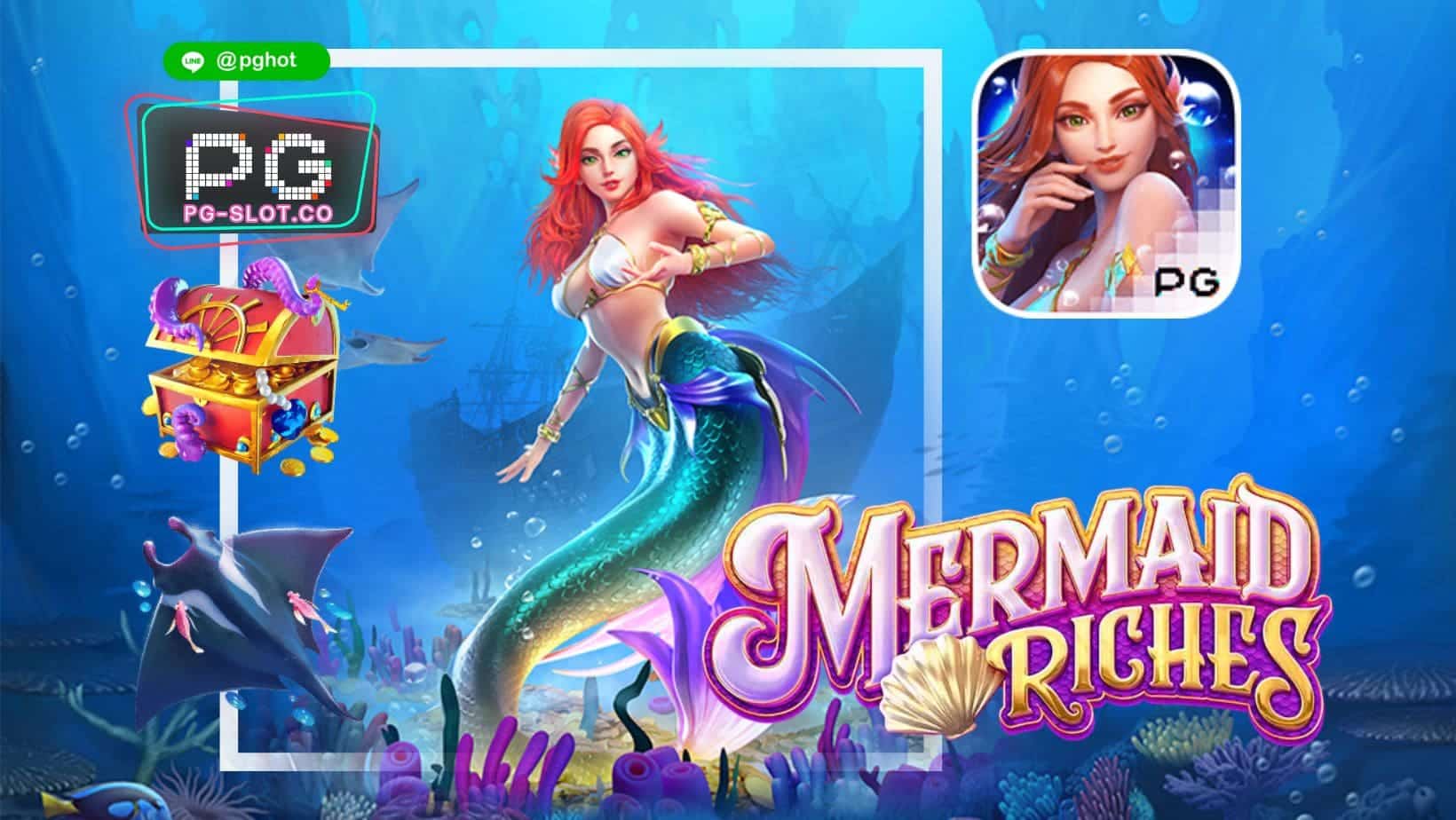 ทดลองเล่นสล็อต Mermaid Riches